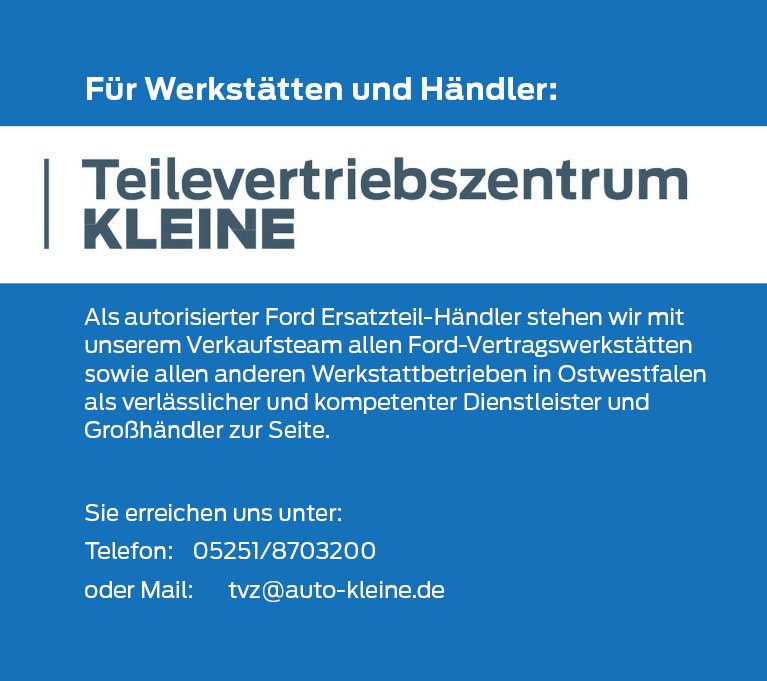 Franz Kleine Automobile GmbH & Co. KG – Ihr Ford Partner in Paderborn